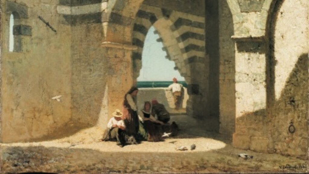 Church of St. Peter in Porto Venere by Vincenzo Cabianca