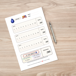 Quiz Legend Pro – Sapphire Scorecard (30 Questions)