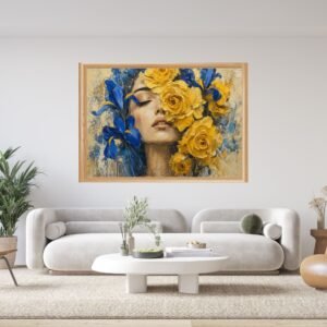 woman-yellow-roses-8