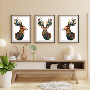 quilling-deer