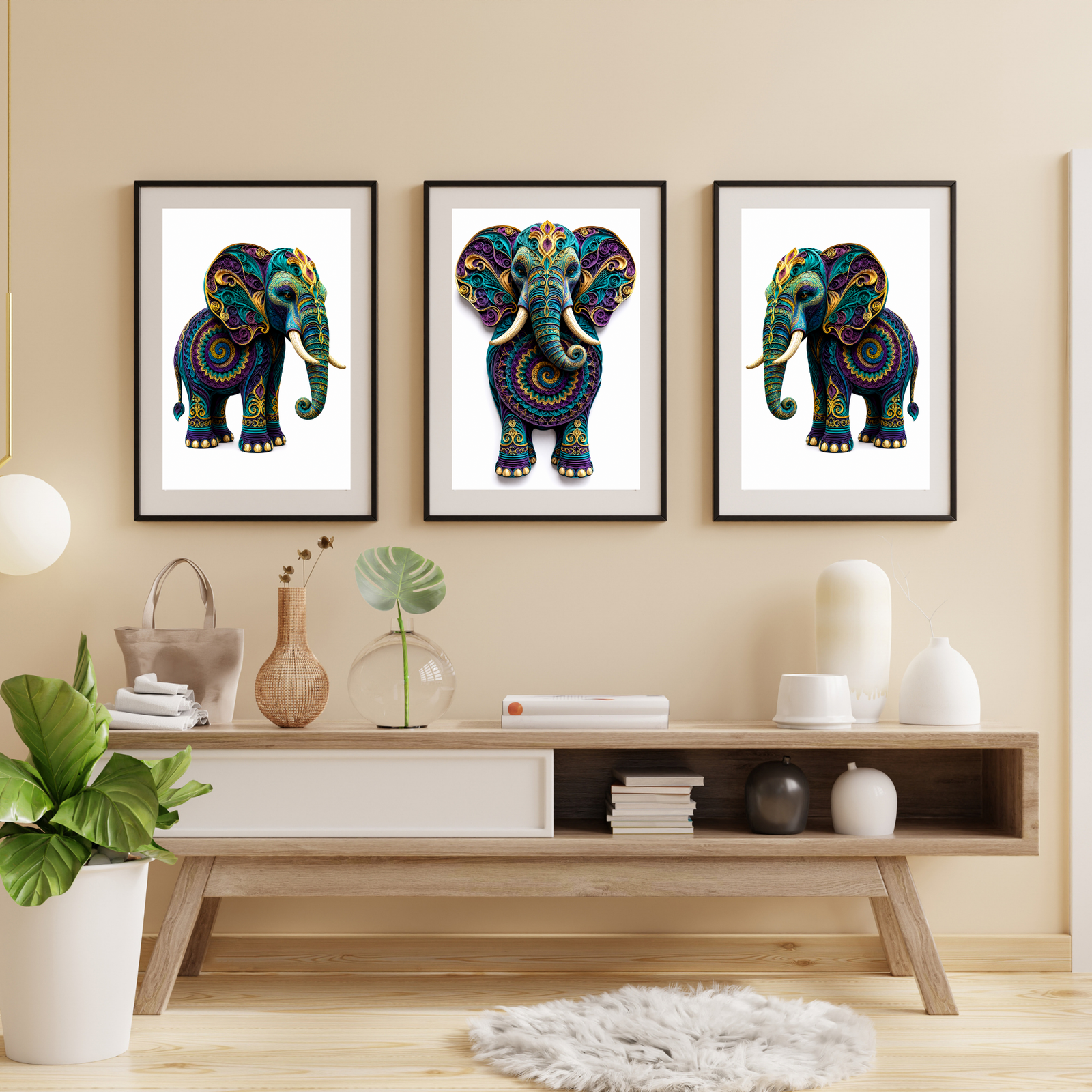Quilling Elephant | 300🪙