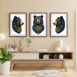 quilling-bear