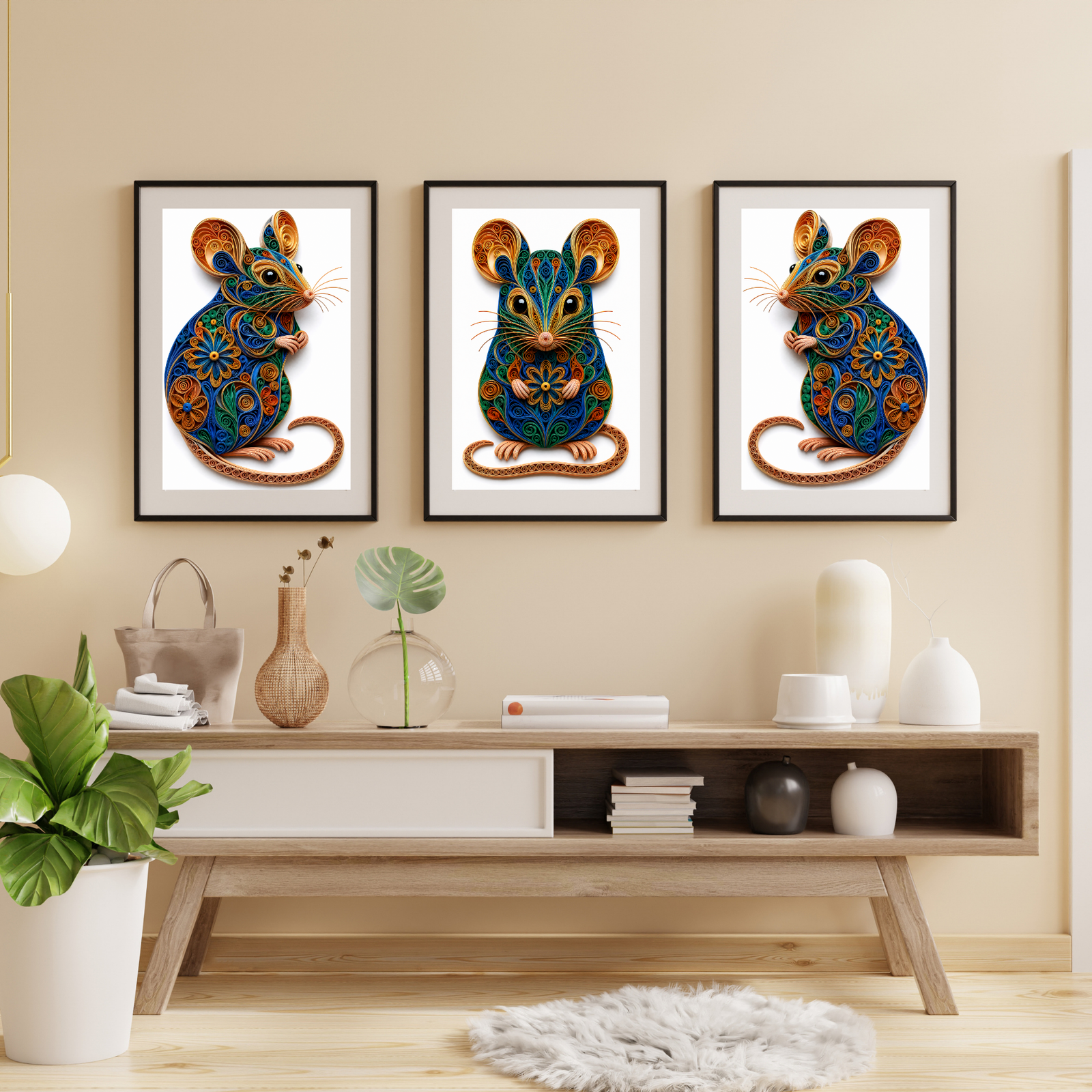Quilling Mouse | 300🪙