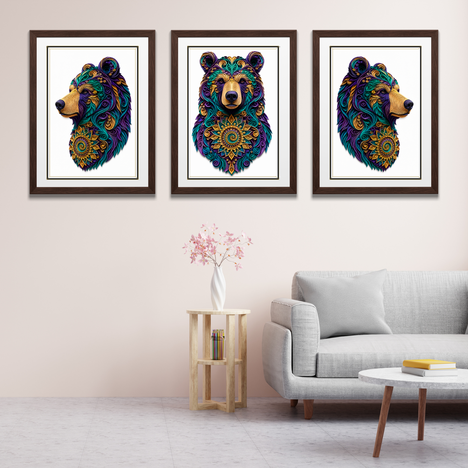 Quilling Bear | 300🪙 - Image 2