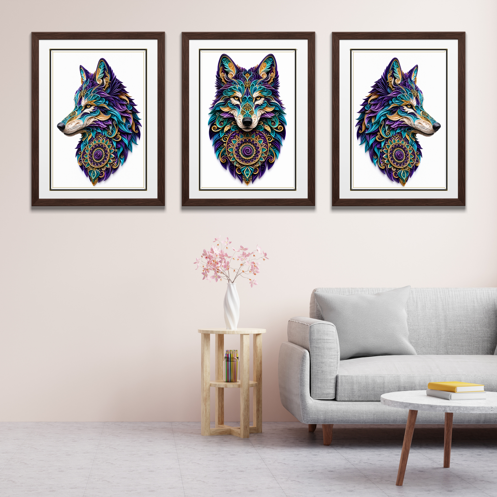 Quilling Wolf | 300🪙 - Image 2