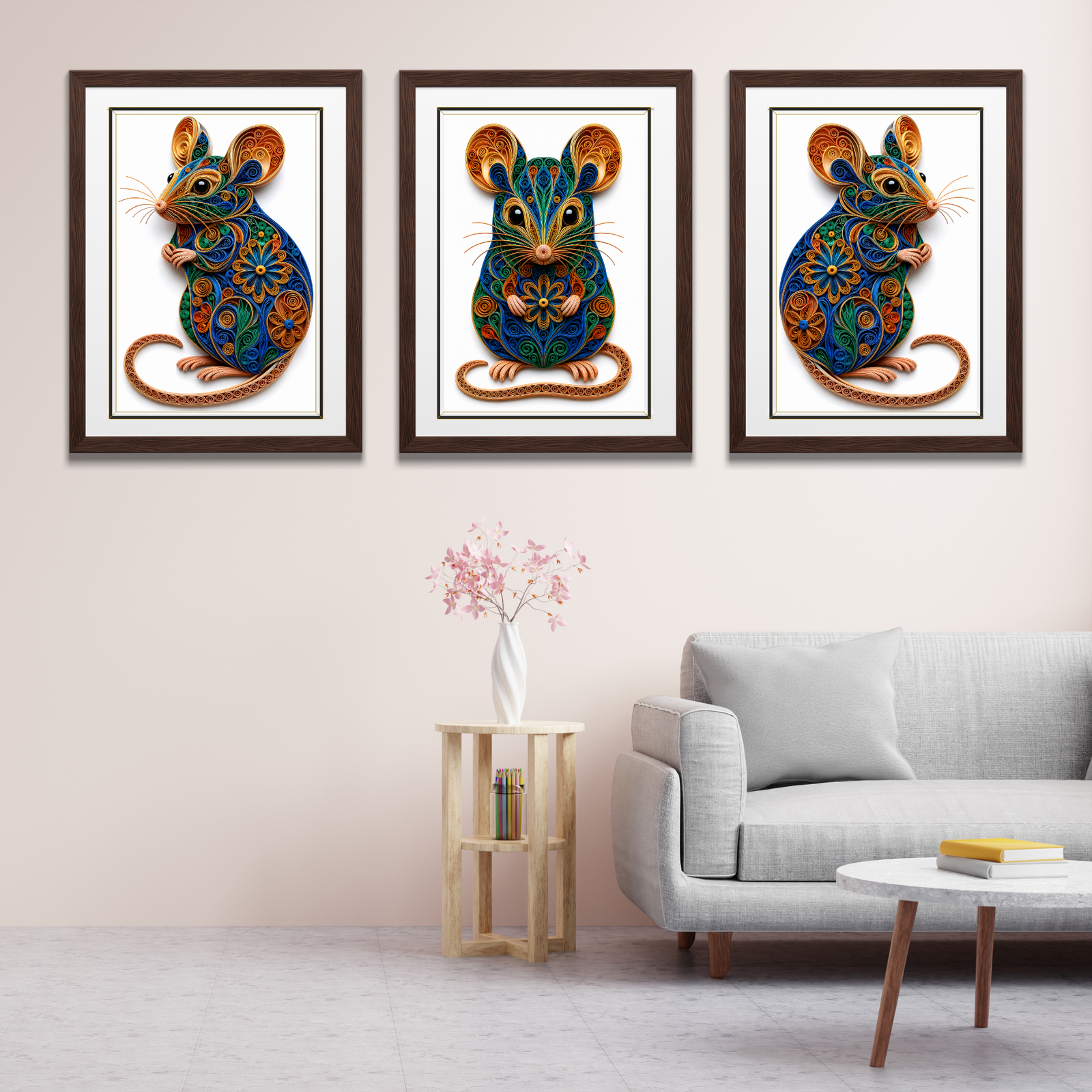 Quilling Mouse | 300🪙 - Image 2