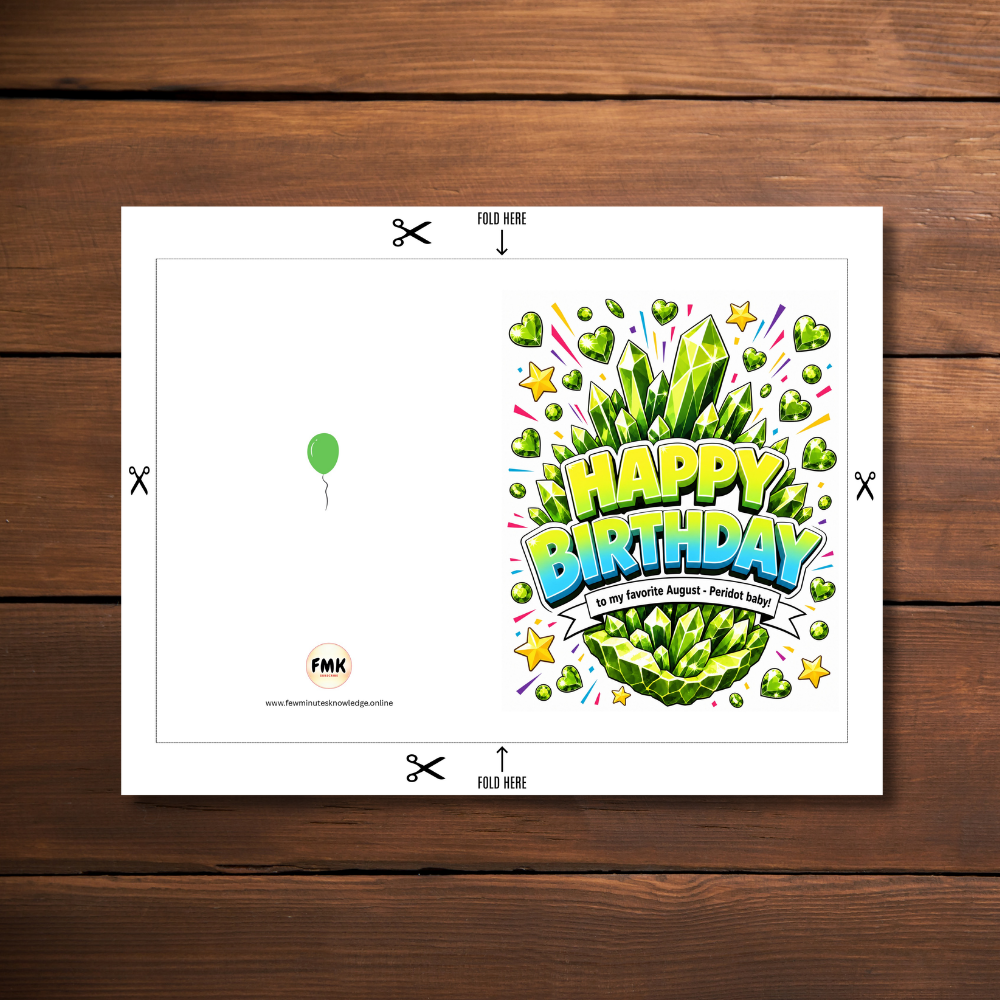 Peridot Birthstone | 100🪙 - Image 2