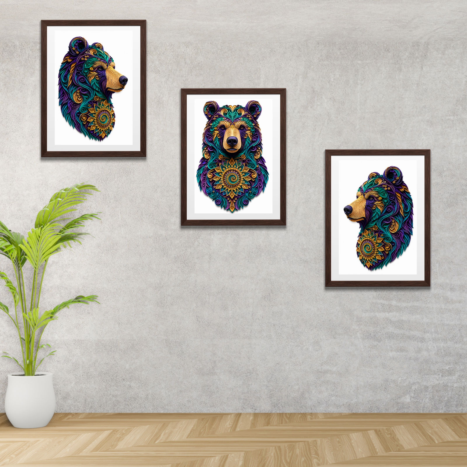 Quilling Bear | 300🪙 - Image 3