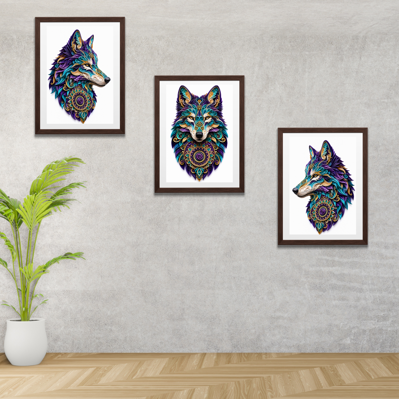Quilling Wolf | 300🪙 - Image 3