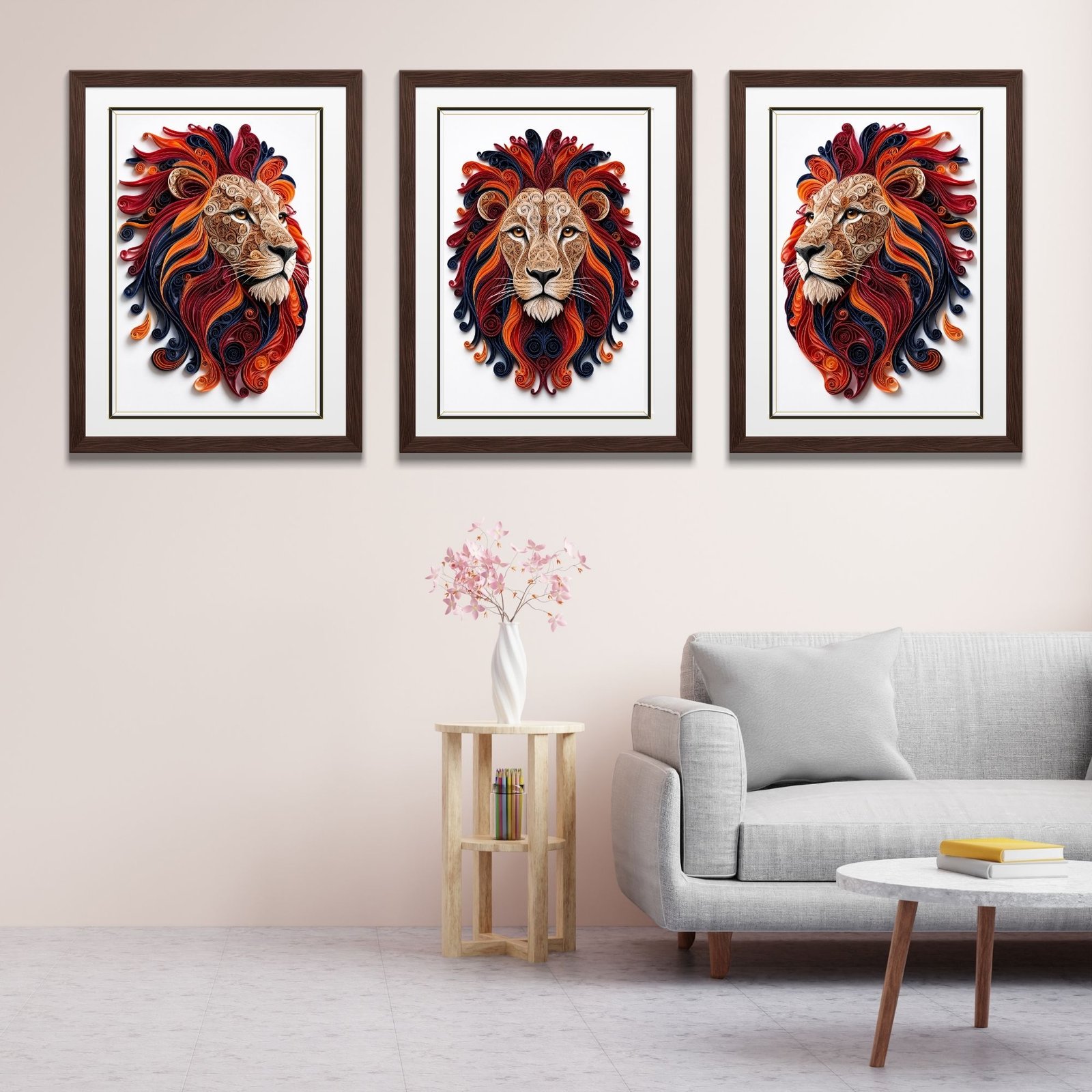 Quilling Lion | 300🪙 - Image 2