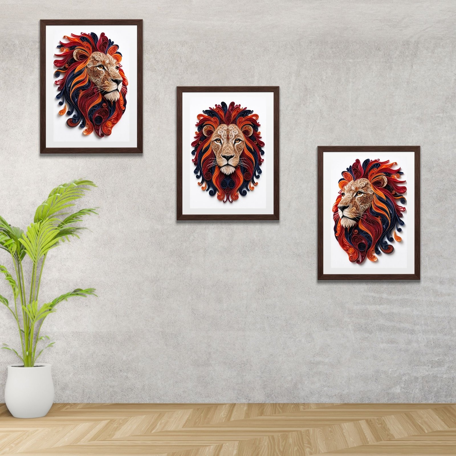 Quilling Lion | 300🪙 - Image 3