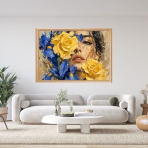 woman-yellow-roses-9